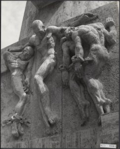 Relief op het Monument op de Dam, Bestanddeelnr 073-0003