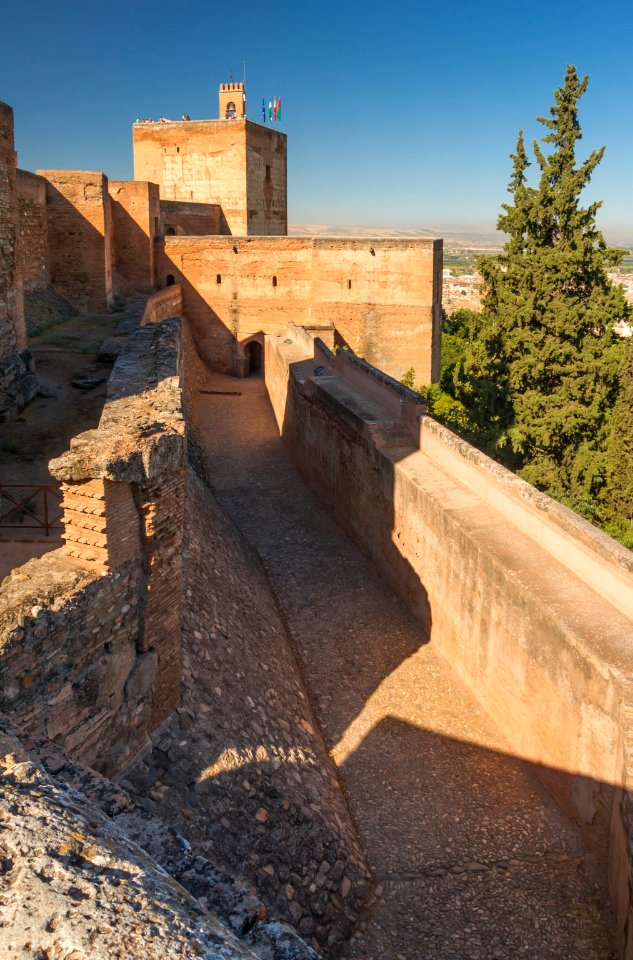 Remparts Alcazaba Alhambra Grenade photo