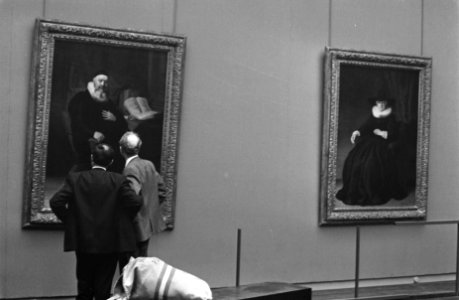 Rembrandttentoonstelling in Rijksmuseum Amsterdam laatste werkzaamheden, Bestanddeelnr 922-7808