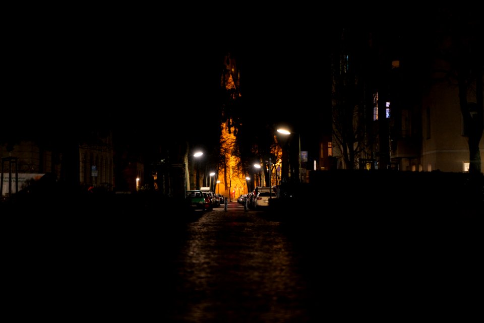 Renée-Sintenis-Platz Berlin-Friedenau at night 2021-01-08 04