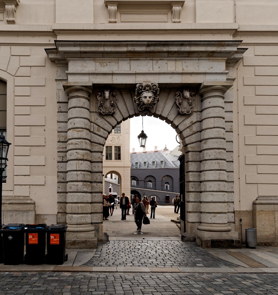 Renaissanceportal am Stallhof in Dresden von Paul Buchner (um 1590)