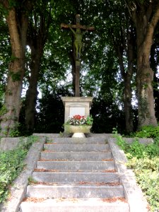 Remaucourt (Aisne) croix de chemin