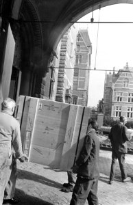 Rembrandttentoonstelling in Rijksmuseum voorbereidingen, Bestanddeelnr 922-7499