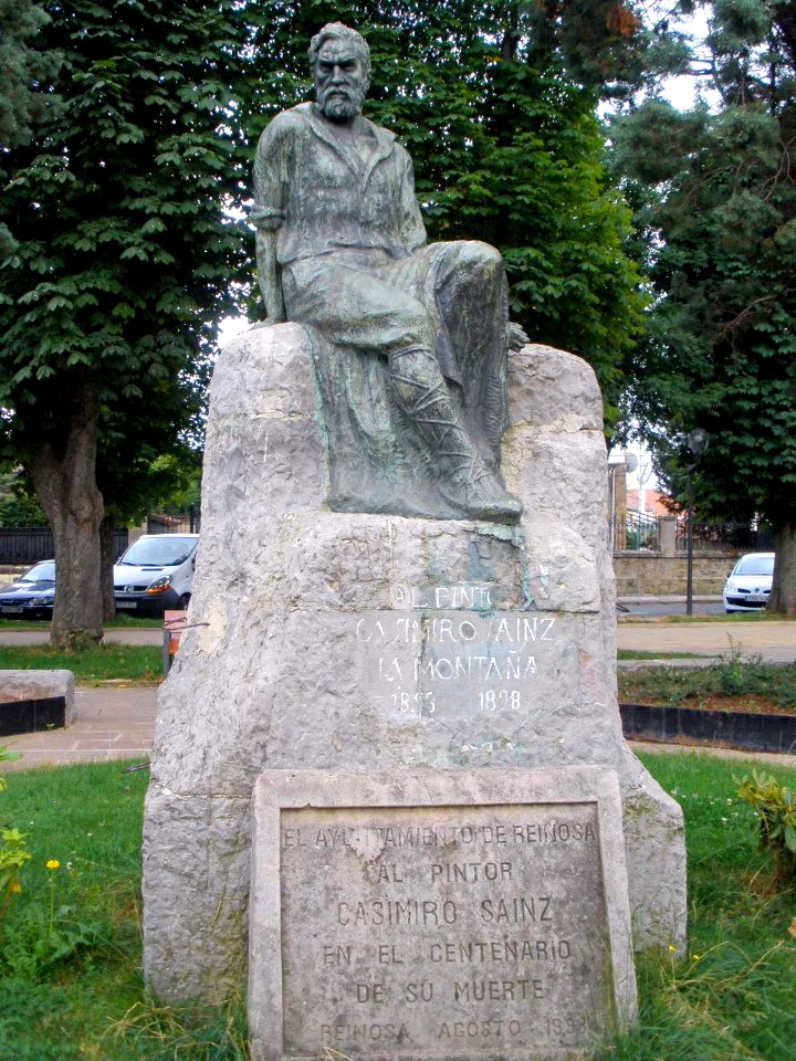 Reinosa - Monumento al pintor Casimiro Sainz