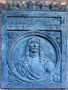Relief of Kelemen Mikes in the Szeged Pantheon
