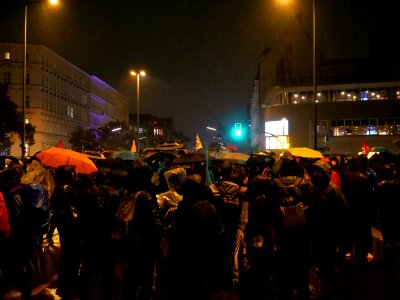 Reoccupation Extinction Rebellion blockade Kottbusser Brücke 2019-10-10 06