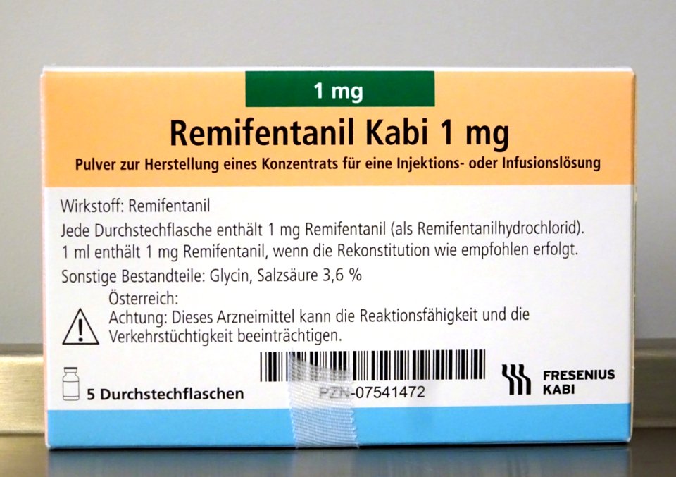 Remifentanil Kabi 1 mg