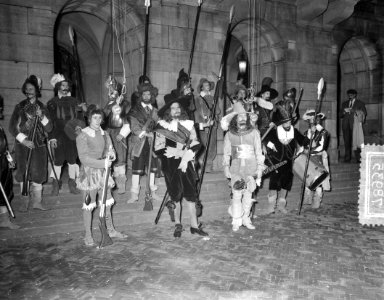 Rembrandtherdenking optocht van Nachtwacht te Amsterdam, Bestanddeelnr 907-8935
