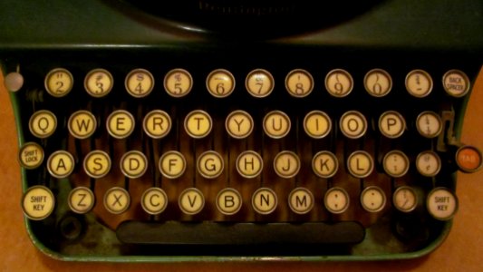 Remington Portable 3 keyboard, 2021-02-09