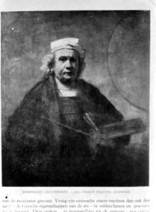 Rembrandt van Rijn, kunstschilder, Bestanddeelnr 935-0865