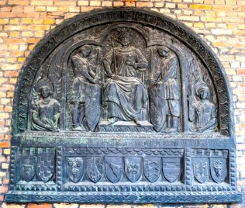 Relief of Louis I of Hungary in the Szeged Pantheon photo