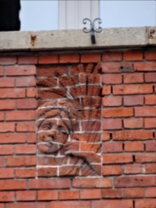 Relief Backstein Karolinenstraße, Eisenach 1