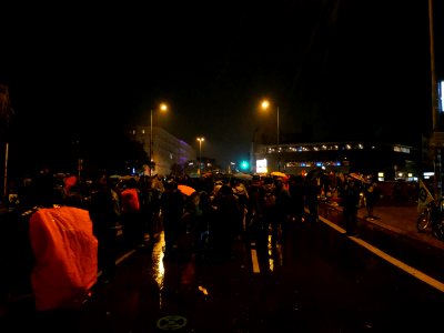 Reoccupation Extinction Rebellion blockade Kottbusser Brücke 2019-10-10 05