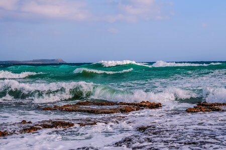 Foam nature scenic