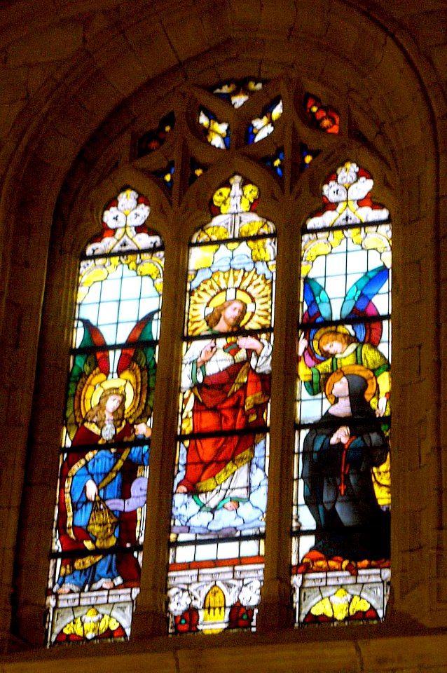 Renteria - Iglesia de Nuestra Señora de la Asuncion, vidrieras 01