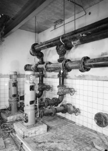 Reiniging afvalwater, verwerken stadsvuil, rioolwaterzuiveringsinstallaties, pom, Bestanddeelnr 159-1188