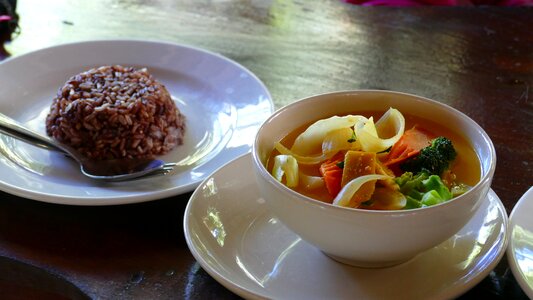 Food vegetable curry court photo