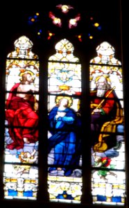 Renteria - Iglesia de Nuestra Señora de la Asunción, vidrieras 8