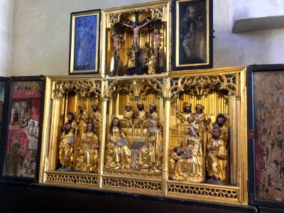 Religious art in St Nicholas Church