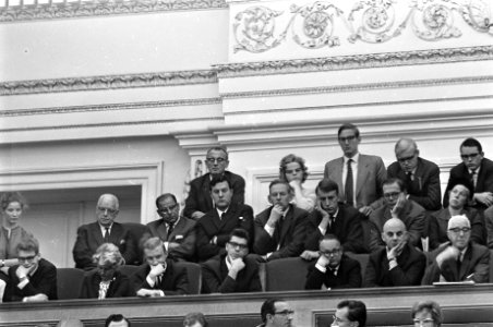 REM-debat in Tweede Kamer , de publieke tribune, Bestanddeelnr 916-8857