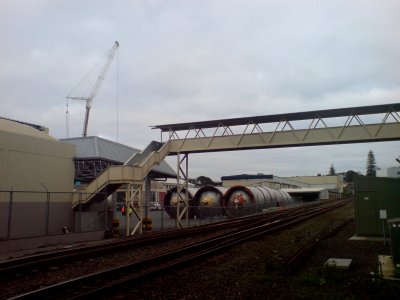 Removing Old Brewery Tanks II photo