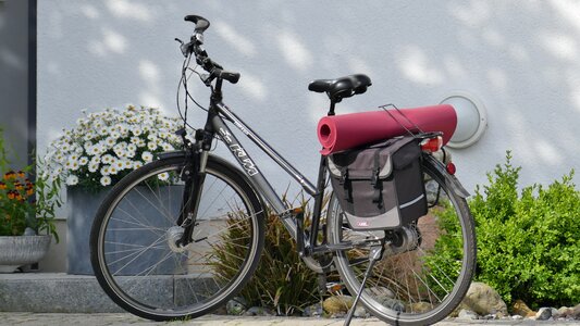 Yoga two wheeled vehicle cycling