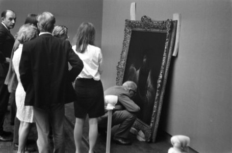 Rembrandttentoonstelling in Rijksmuseum voorbereidingen, Bestanddeelnr 922-7501