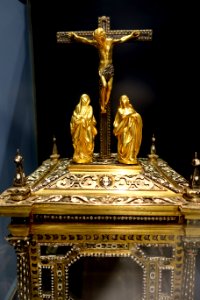 Reliquary, Venice, 16th century AD, silver and enamels - Museo Nacional de Artes Decorativas - Madrid, Spain - DSC08034
