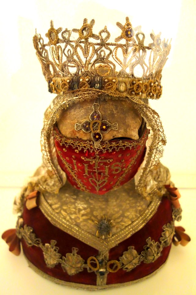 Reliquary bust from Sint-Jan-de-Doperkerk in Leuven, 17th century - Museum M - Leuven, Belgium - DSC05630