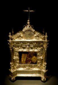 Reliquary, Se de Coimbra, 17th century - Museu Nacional de Machado de Castro - Coimbra, Portugal - DSC00093