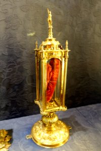 Reliquary of Saint Sebastian, Hernando de Ballesteros the Elder, 1558 AD - Cathedral of Seville - Sevilla, Spain - DSC07632