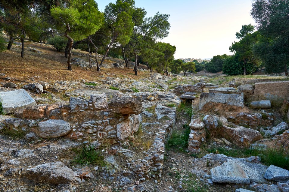Remains of the cemetery on Koile Road on June 23, 2020