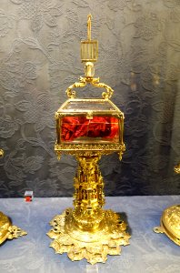 Reliquary of Saint Blas, anonymous, 1500s AD - Cathedral of Seville - Sevilla, Spain - DSC07631