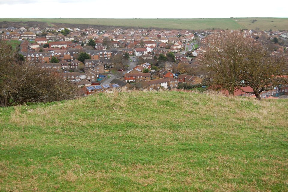 Remaining Features at Whitehawk Neolithic Camp, Whitehawk Hill, Brighton (November 2020) (6)