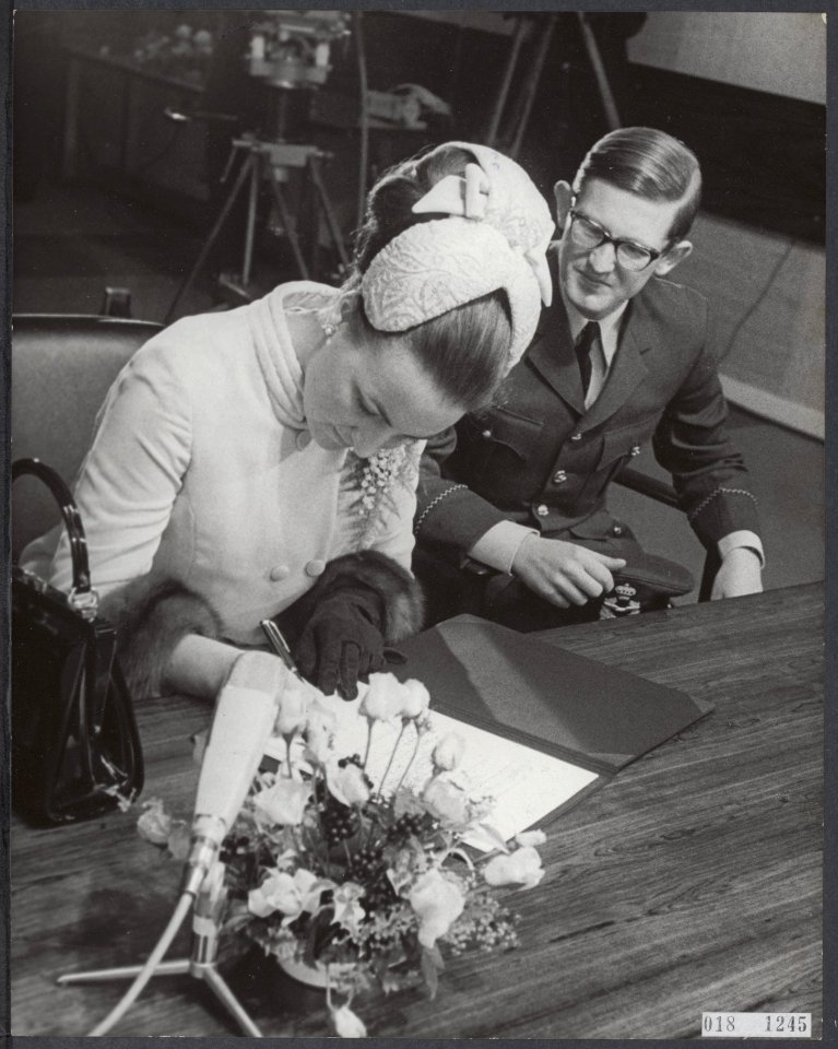 Reeks 018-1245, 018-1249 tm 018-1250 prinses Margriet en Pieter van Vollenhoven, Bestanddeelnr 018-1245