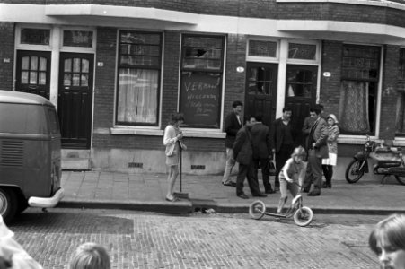 Rellen en onrust in Rotterdamse Afrikaanderbuurt ivm Turkse pensions, Bestanddeelnr 925-8019