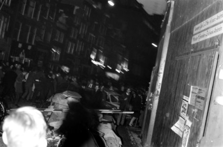 Rellen in Amsterdam in verband met de bezetting door studenten van het Maagdenhu, Bestanddeelnr 922-4372
