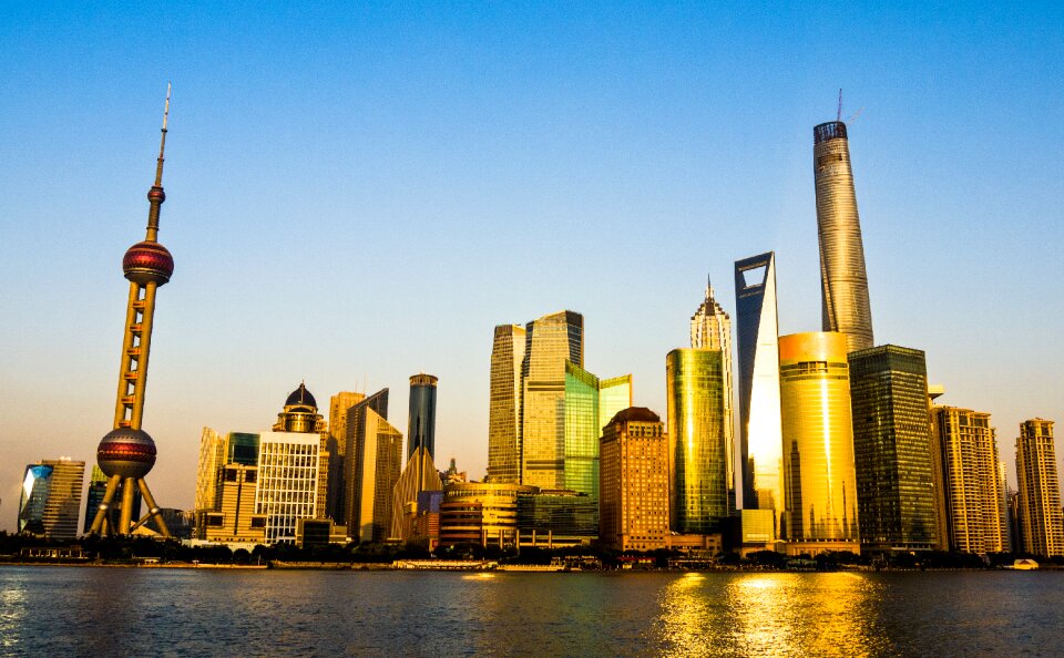 Bund skyscraper tower