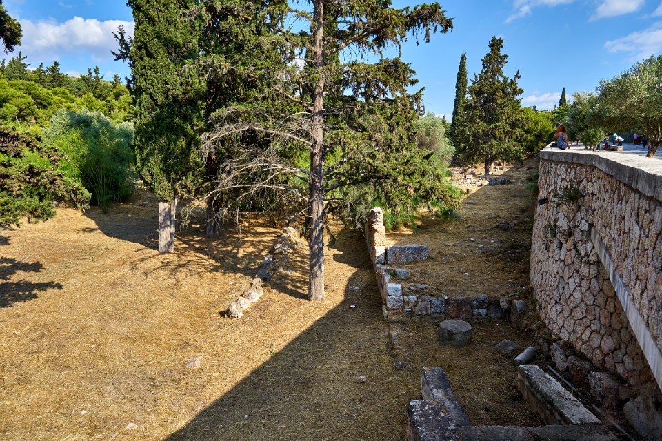 Remains of Kollytos Street on June 26, 2020