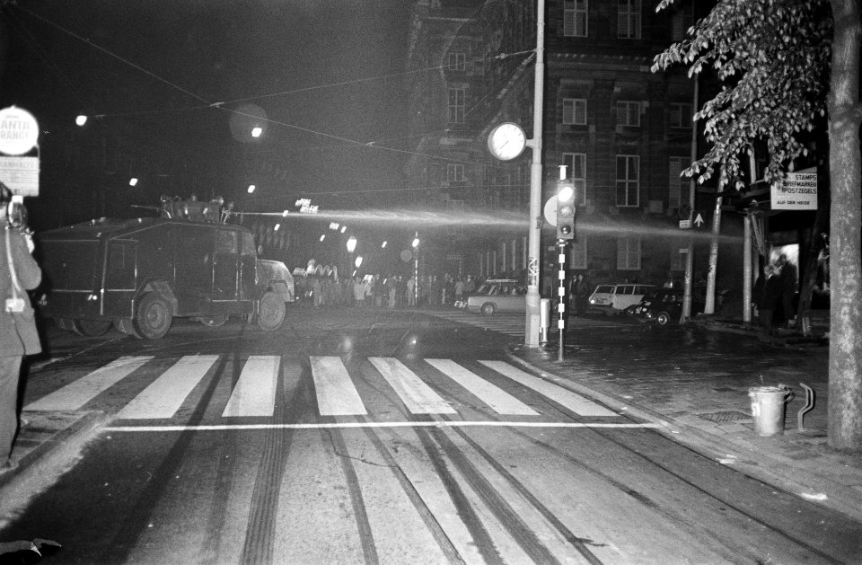 Rellen in Amsterdam in verband met de bezetting door studenten van het Maagdenhu, Bestanddeelnr 922-4374