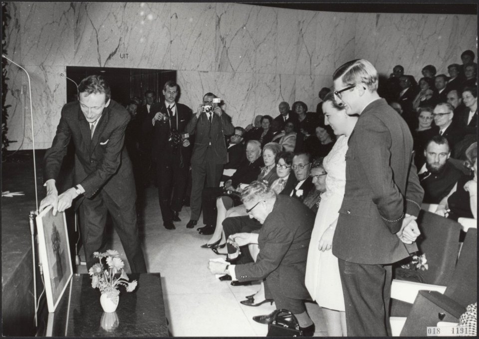 Reeks 018-1190 tm 018-1193 feestprogramma in Rotterdam voor de Koninklijke fami, Bestanddeelnr 018-1191