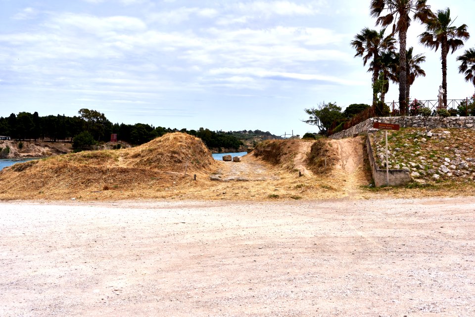 Remains of the Ancient Diolkos on the Isthmus of Corinth, 22 May 2019
