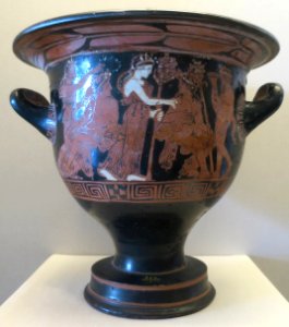 Red-figure bell krater by the Painter of the Louvre G508, California Palace of the Legion of Honor