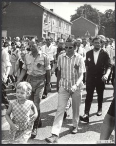 Reeks 018-0010 tm 018-0015 deelname prins Claus aan de Vierdaagse 1967, Bestanddeelnr 018-0011