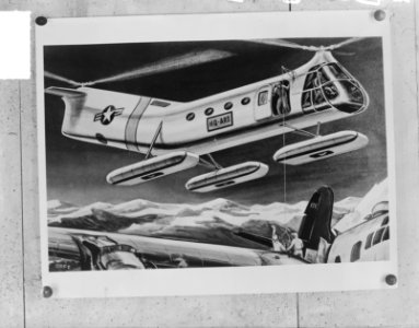 Reddingshefschroefvliegtuig H21 (in Amerika in aanmaak), Bestanddeelnr 903-8688