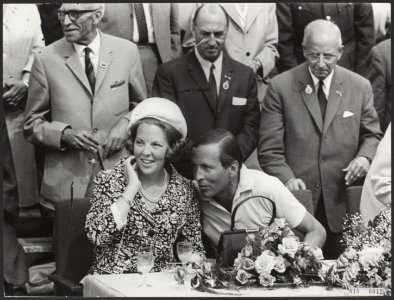 Reeks 018-0010 tm 018-0015 deelname prins Claus aan de Vierdaagse 1967, Bestanddeelnr 018-0012