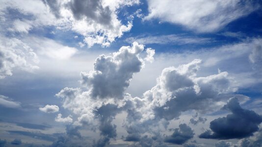 Clouds form nature cloud shapes photo