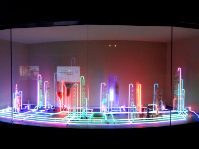 Refinery model - Houston Museum of Natural Science - DSC01353