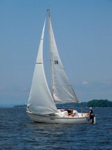 Redline 25 sailboat Amok 1264