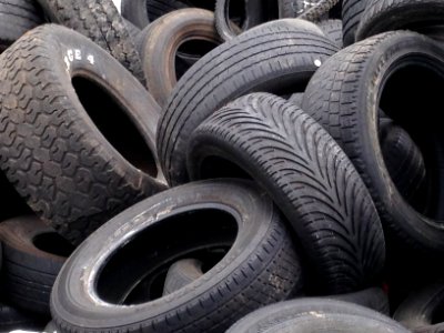 Recycled tires
